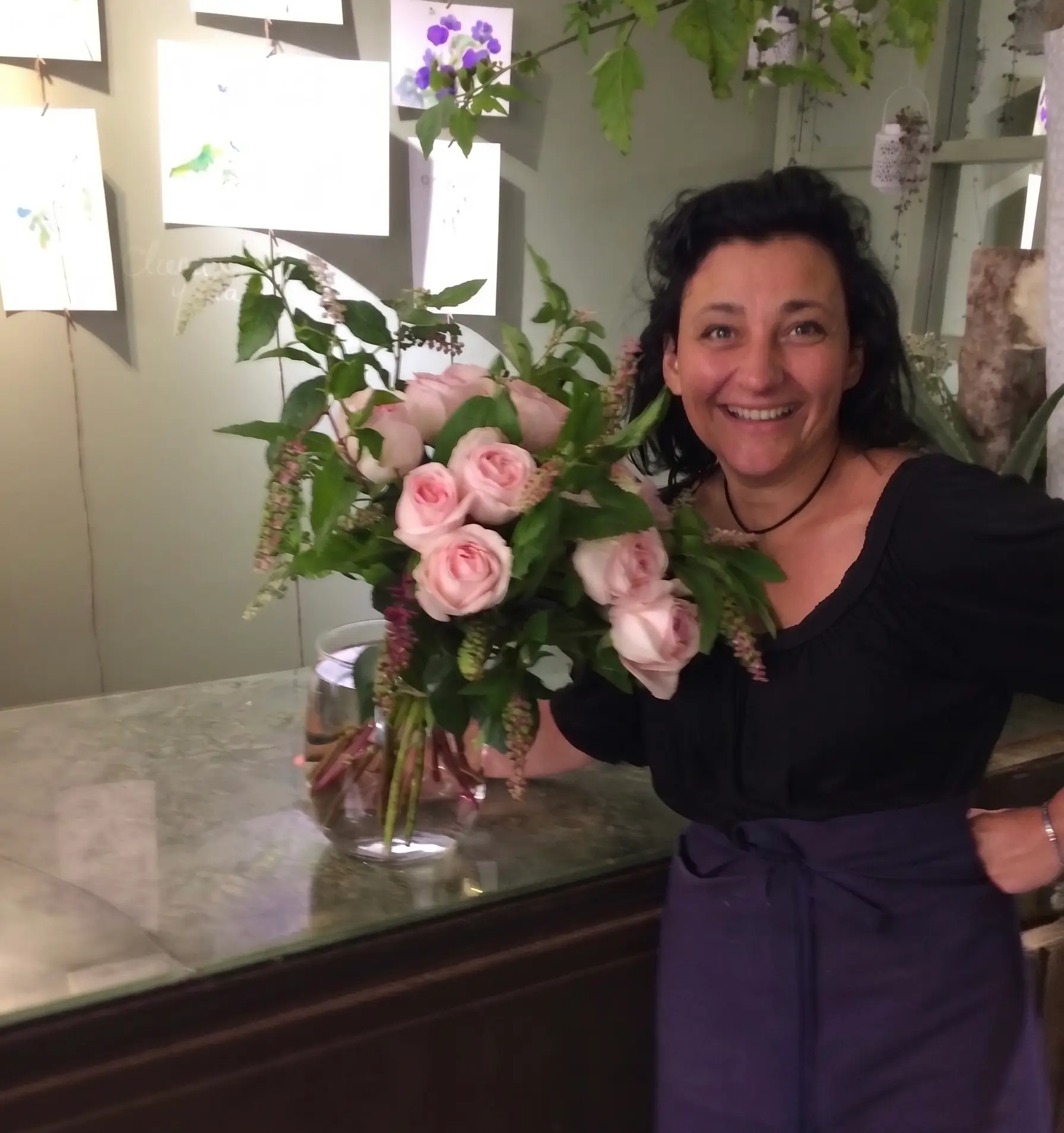 Elisabeth Rodrigues, fleuriste artisan